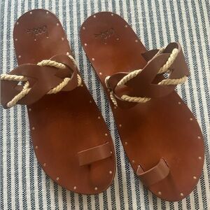 Beek Finch Rope Sandals - Size 9